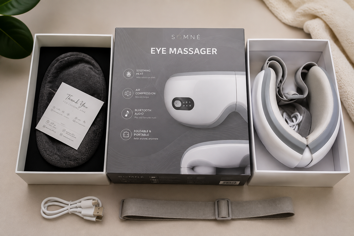 SOMNÉ™ Smart Heated Eye Massager